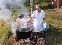 Sigrid Nerbu koker såpe
