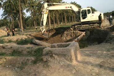 Ingeniørarbeid langs Shatt-al-arab Ingeniørarbeid langs Shatt-al-arab