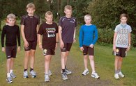 Klubbmesterskapet 2010, de yngste løperne.