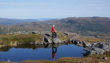 Fint i fjellet om dagen. Frå Snipen med Gråora og Gråortjønna bak. Foto: S. Skjølsvold Fint i fjellet om dagen. Frå Snipen med Gråora og Gråortjønna bak. Foto: S. Skjølsvold