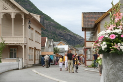 Øyragata på Lærdalsøyri