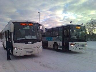 Bussbytte på Dragskrysset