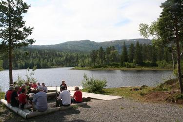Tifjellet sett fra gapahuken