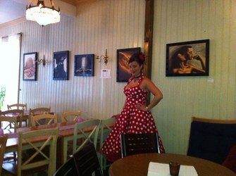 Inga på Gilles Cafe