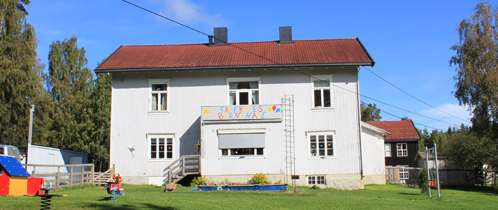 Fagernes barnehage fra utsiden.