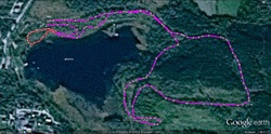 Løypetrase 3 km 2011