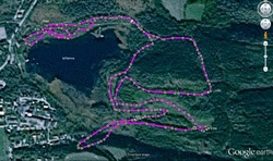 Løypetrase 5km Rindalsrennet 2011