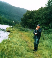 1986 4 Årets nest største laks 10001