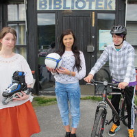 Ronja, Katarina og Sebastian