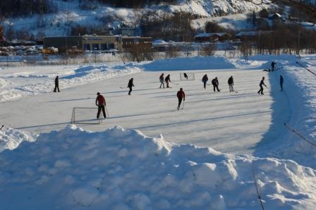 Skøytebanen på Kippermoen Skøytebanen på Kippermoen