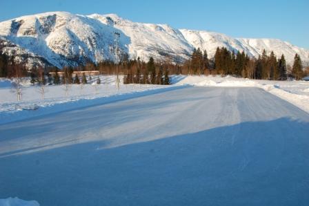 Skøytebanen på Kippermoen Skøytebanen på Kippermoen