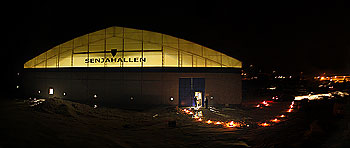 senjahallen ute liten