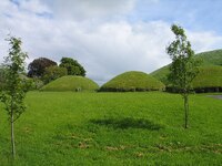 Knowth ancient mound in Ireland