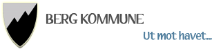 Kommunevåpen. Berg kommune - Ut mot havet...