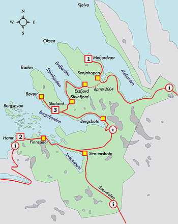 Kart over kulturminner i Berg