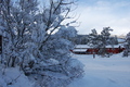 Det har lavet ned med snø de siste dagene. Vinteren er ikke over enda... Foto: Juanita