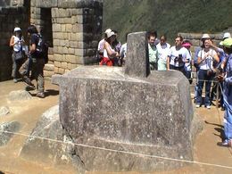 Soluret i Machu Picchu