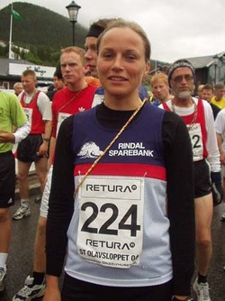Mona Bolme i Åre klar for sin andre etappe på to dager