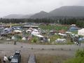 Våt og hustrig Storåsfestival, fredag ettermiddag.