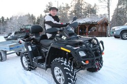 Polaris Nordmøre lånte ut ATV med henger