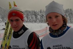 Lars Morten Bardel og Terje Maroni - Byåsen med ski, RT med joggesko
