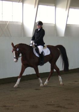 Klubbstevne p Berge Grd, i ridehallen