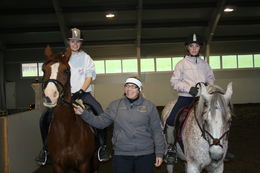 Trening med Ann Chatrin Lbbe p Berge Grd