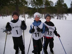 Georg Ranheim, Sigurd Fagerholt og Mathias Rognskog er klare for skirenn!
