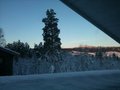 Skåkleiva i morgensol, ser ut til at det blir en flott lørdag! Utsikt fra Østre. Foto: Anne Kari.