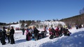 Snøskuterdrag på Skogsletta. Foto: Anne S.