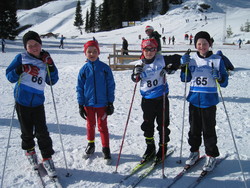 Edvard, Jøran, Erik og Martin i klasse G9