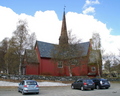 Y-kirka i nabobygda Rennebu. Foto: OleT