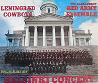 Total Balalaika Show,Helsinki,Finland,Red Army Ensemble,Leningrad Cowboys