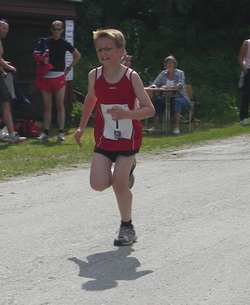 Bjørn Vestermo-Reitan fra IL Leik løp i klasse G11. Han deltok i Trollheimsløpet for 10. gang i år!