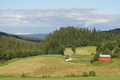 Trollheimsporten tar foreløpig selvkritikk på værmeldingen, da det ser ut til å bli en fin dag - i hvert fall i Romundstadbygda. Enn så lenge. Foto: Gine