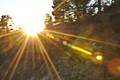 Stor sol og fint vær liker vi alle! Foto Jorid