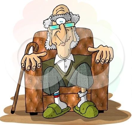 Gammel mann