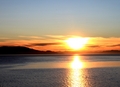 Vakker solnedgang. Klikk meg større. Foto: Trond Moksnes
