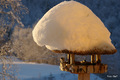 Januarsol og lunsjbrett! Foto: OleT