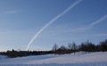 Fin januardag; minus 5, sol og blå himmel!