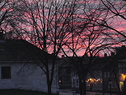 Fredrikstad fortress,Fredrikstad festning, in Fredrikstad, Norway,sunset