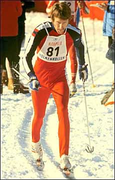 BILDET KOMMER FRA SCANPIX DATABASEOslo. Oddvar Brå i Holmenkollen 1988. BILDET KOMMER FRA SCANPIX DATABASEOslo. Oddvar Brå i Holmenkollen 1988.