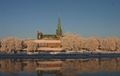 Kald og klar trønderhovedstad. Foto: Trond Moksnes