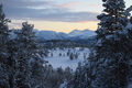 Nyt skumringa med ein tur rundt lyslypa på Nordmarka.