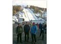 Klare for VM i Vikersund. Roger Sæterbø, Jan Inge Ranes og Tor Asle Ranes. Foto: Lars Gudmund Røen