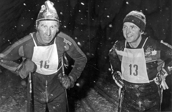 Harald Grønningen og Edvin Bakken