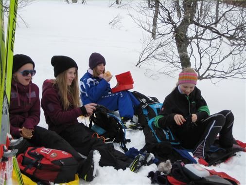 Skitur Øvre R mars 12