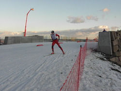 Ungdommens Holmenkollrenn Vebjørn på siste etappe