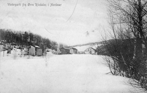 Vinterparti fra Øvre Rindalen i Nordmør
