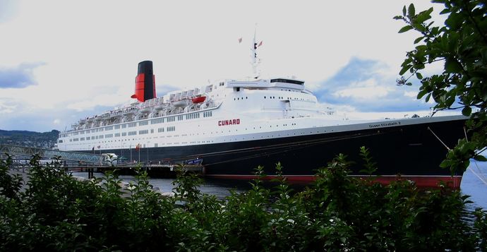 Cruiseskip til Trondheim havn